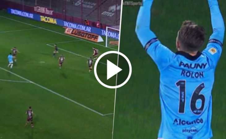 VIDEO | El golazo que marcó Esteban Rolón en la caída de Belgrano ante Lanús